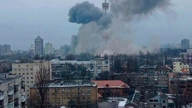 Kiyevdə ard-arda iki PARTLAYIŞ - Əhaliyə xəbərdarlıq edildi