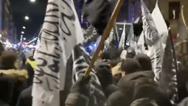 Danimarkada Fələstin tərəfdarlarından cihad TƏLƏBİ - ANBAAN VİDEO  