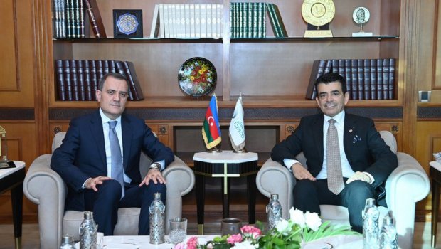 Ceyhun Bayramovun ICESCO-nun baş direktoru ilə görüşü olub - FOTO 