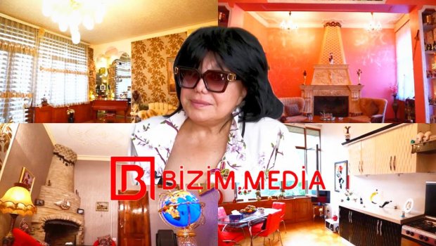 Flora Kərimovanın muzeyi xatırladan dəbdəbəli MƏNZİLİ – VİDEO 