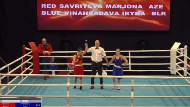 Boksçumuz Avropa çempionatının YARIMFİNALINDA  