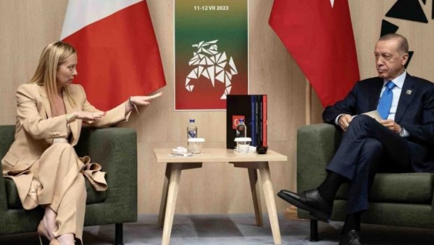 Ərdoğan italiyalı nazirlə Yaxın Şərqdəki münaqişəni MÜZAKİRƏ EDİB 