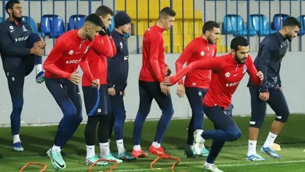 Millimiz İsveçlə oyun öncəsi son məşqə çıxdı - FOTO 