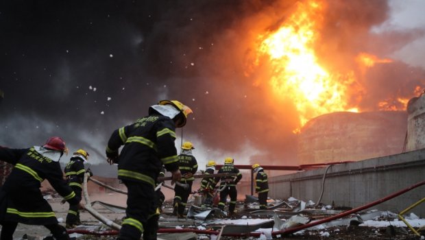 Çində güclü YANĞIN - 11 nəfər öldü - VİDEO