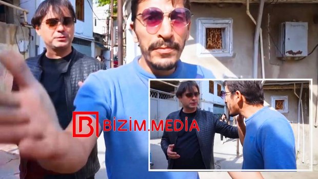 Papanin sakini “Xəzər” TV-nin aparıcısına hücum çəkdi – VİDEO 