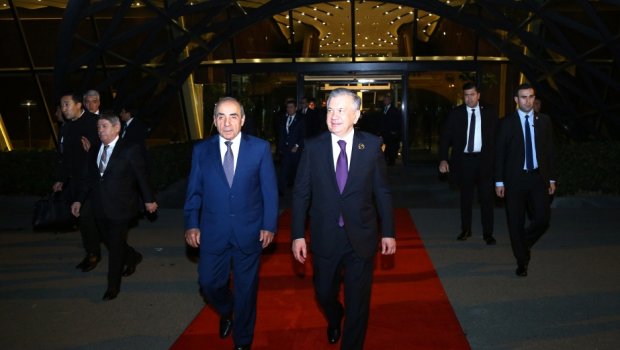 Şavkat Mirziyoyevin Azərbaycana işgüzar səfəri başa çatıb