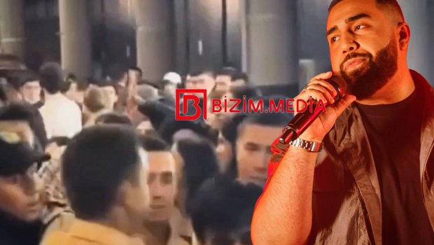Azərbaycanlı repçinin Daşkənd konsertində İĞTİŞAŞ - VİDEO