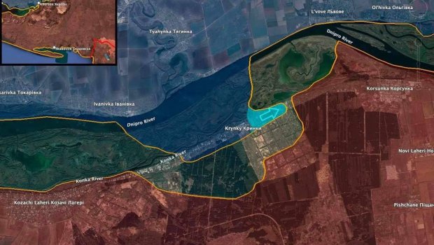 Ukrayna ordusu Xerson istiqamətində cəbhəni yarıb irəlilədi