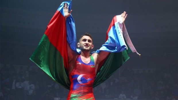 Azərbaycanın iki güləşçisi dünya çempionu olub - FOTO