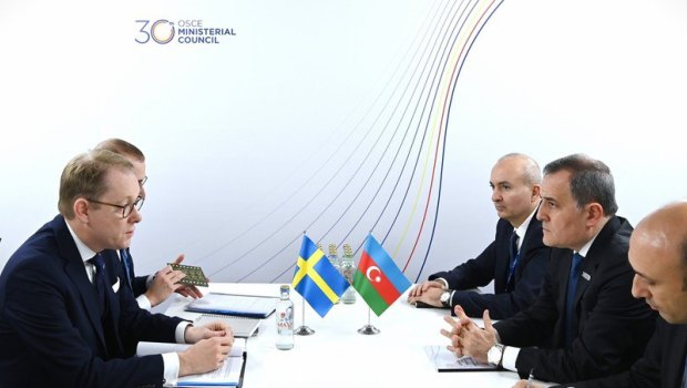 Azərbaycan və İsveç XİN başçıları regiondakı son durumu müzakirə etdilər