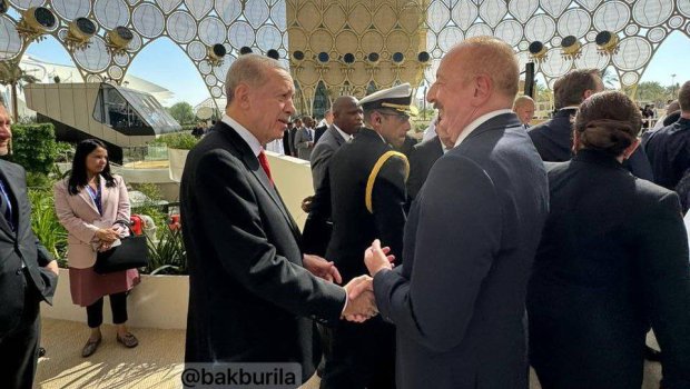 İlham Əliyev Türkiyə və Xorvatiya liderləri ilə görüşdü – FOTO  