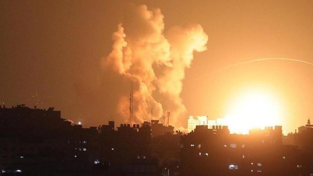 İsrail terrorçuların hədəflərinə 10 mindən çox hava zərbəsi endirdi