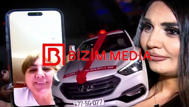 Şəbnəmə avtomobil hədiyyə edən pərəstişkarı: “Maskalarını açıb, paxıllıqlarını göstərdilər” – VİDEO 