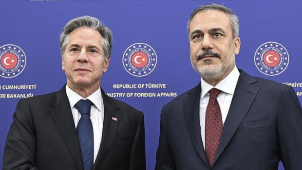 Hakan Fidan Blinkenlə Qəzzadakı son vəziyyəti MÜZAKİRƏ EDİB