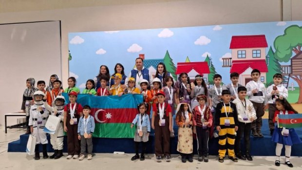 Bu bölgənin məktəbliləri Bakıda beynəlxalq yarışın qalibi oldular – FOTO  