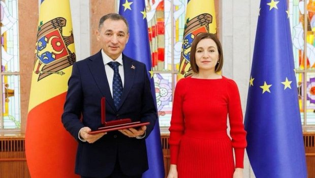 Azərbaycanlı səfir Moldovanın “Şərəf” ordeni ilə təltif edilib - FOTO