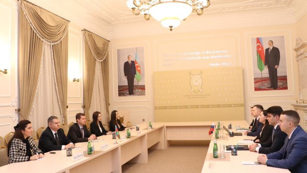 Rusiya Baş Prokurorluğunun nümayəndə heyəti ölkəmizdə səfərdədir - FOTO