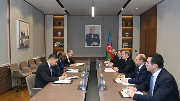 Azərbaycan və İƏT arasında əməkdaşlıq məsələləri MÜZAKİRƏ EDİLDİ - FOTO