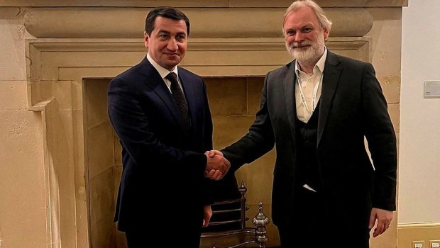 Prezidentin köməkçisi Britaniya Baş nazirinin müşaviri ilə regional məsələləri MÜZAKİRƏ EDİB - FOTO