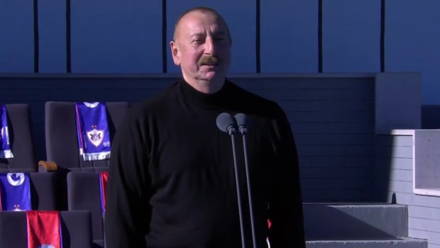 Prezident: ““Qarabağ” – MOİK futbol matçının Xankəndidə keçirilməsinin çox böyük mənası var” - VİDEO