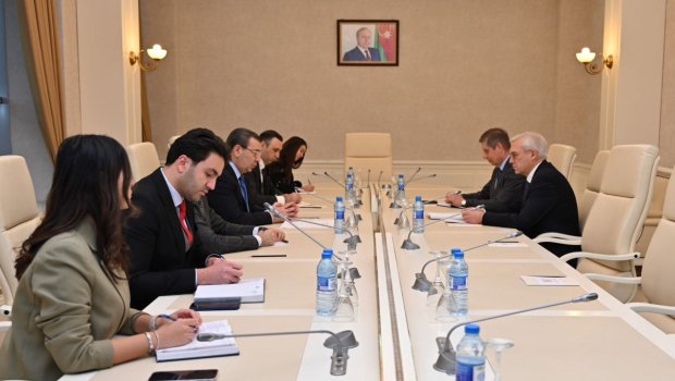 Səməd Seyidov Rusiya XİN başçısının müavinini qəbul edib - FOTO