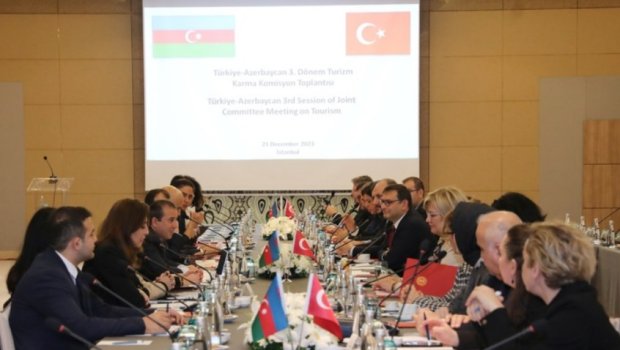 Azərbaycan-Türkiyə Turizm üzrə Birgə Komissiyasının 3-cü iclası keçirilib - FOTO