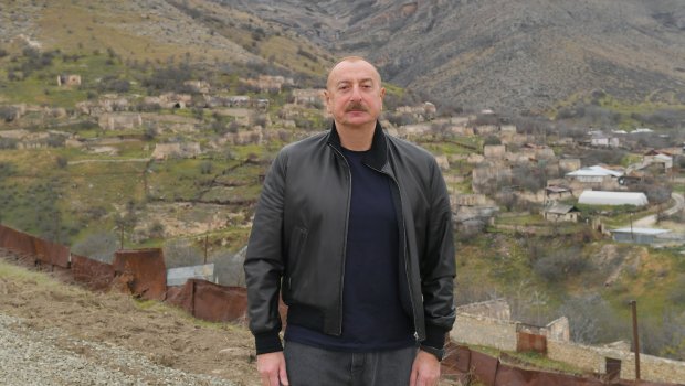 Ölkə başçısı Xocalının Pirlər kəndində - FOTO/VİDEO