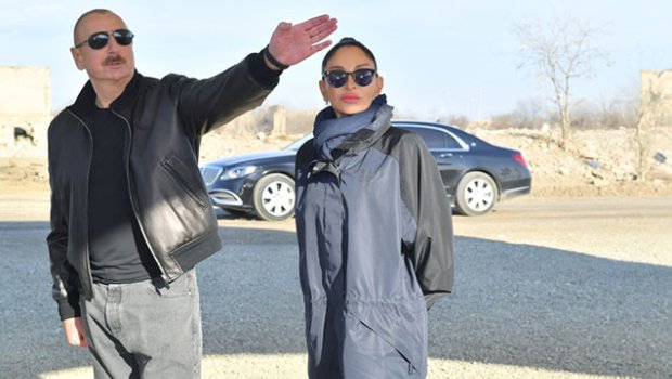 Prezident və xanımının Ağdam səfərindən MARAQLI FOTOLAR