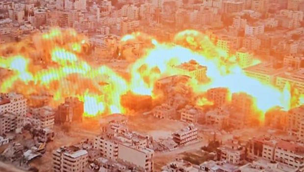 İsrail ordusu Qəzzada HƏMAS-ın 3 tunelini PARTLADIB - ANBAAN VİDEO