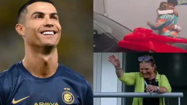 Ronaldo anasına bahalı hədiyyə aldı - FOTO