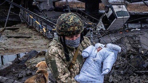 Ukraynada 514 uşaq müharibə qurbanı olub