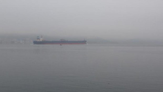 Çanaqqala boğazında qatı duman: Gəmilərin hərəkəti dayandırıldı