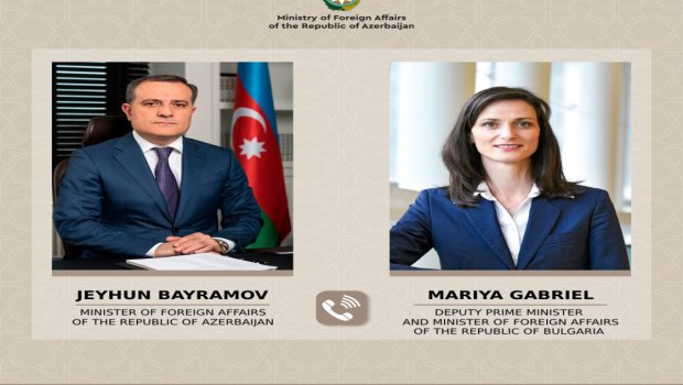 Azərbaycan və Bolqarıstan XİN başçıları arasında telefon danışığı olub