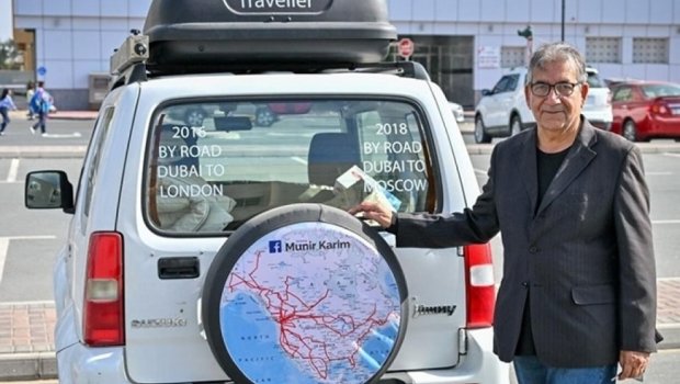 Şəxsi avtomobili ilə 68 yaşında dünyanın 44 ölkəsini gəzdi