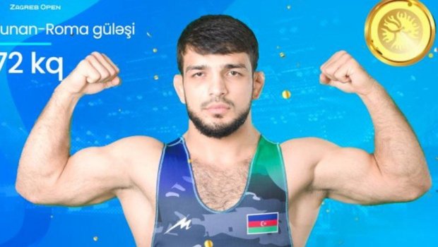 Azərbaycan güləşçisi son gündə Zaqrebdə qızıl medal qazandı