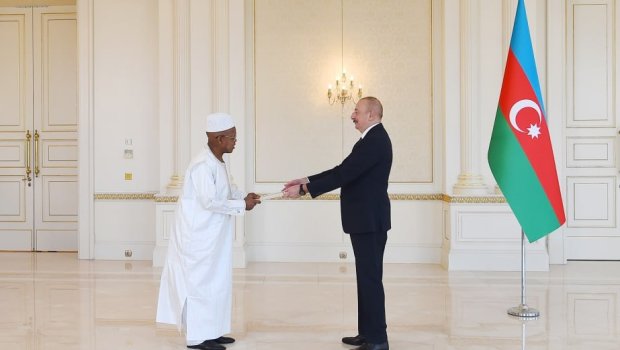 İlham Əliyev Syerra-Leone səfirinin etimadnaməsini qəbul edib - FOTO