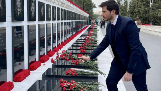 İsrailli səfirdən 20 Yanvar faciəsi ilə bağlı PAYLAŞIM - FOTO