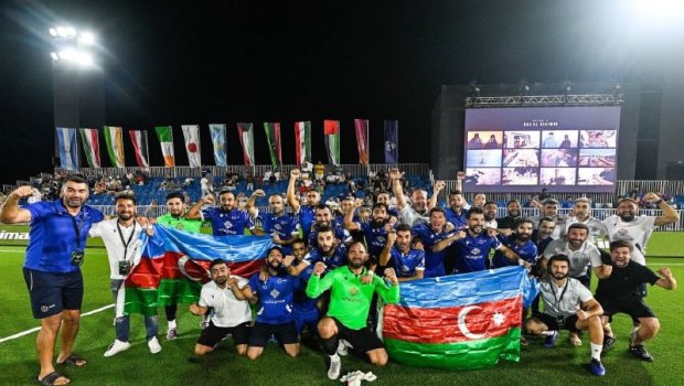 Milli komandamız dünya reytinqində 2-ci pilləyə yüksəldi