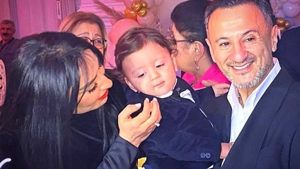Anar Mədətov 1 yaşı tamam olan oğluna AD GÜNÜ KEÇİRDİ - FOTO/VİDEO