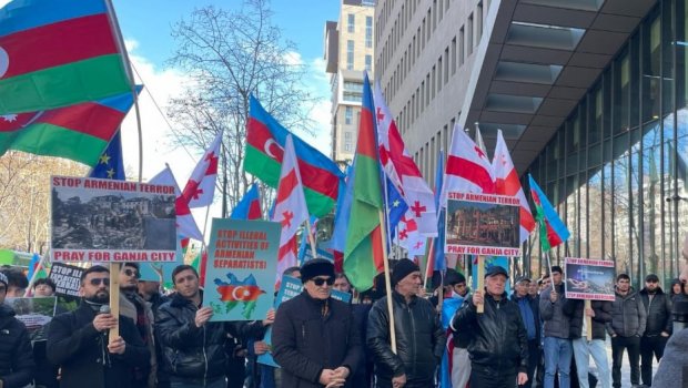 Soydaşlarımız Tbilisidə aksiya keçirdi: \