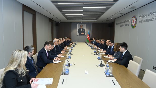 Ceyhun Bayramov Hulusi Akarla ordu quruculuğu üzrə əməkdaşlığı MÜZAKİRƏ EDİB - FOTO