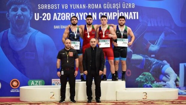 Güləş üzrə Azərbaycan çempionatının qalibləri müəyyənləşdi - FOTO