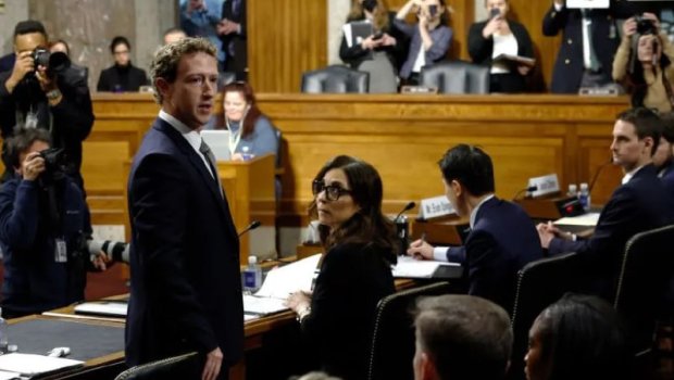 Zukerberq ABŞ Senatında üzr istədi - VİDEO