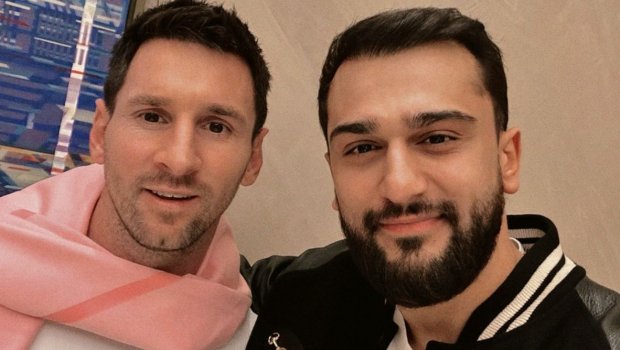 Jony Messi ilə GÖRÜŞDÜ – FOTO 