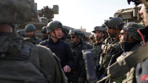 Yoav Qalant Qəzzanın ikinci böyük şəhərinə SƏFƏR EDİB