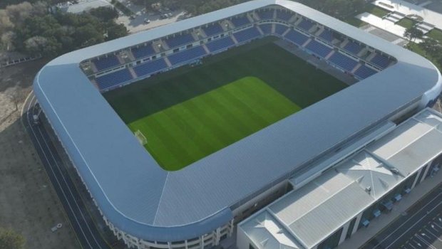 Sumqayıt şəhər stadionunda yenidənqurmadan sonra İLK MATÇ