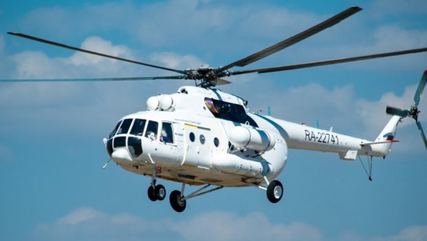 Rusiyada helikopter qəzaya uğradı - ÖLƏNLƏR VAR - FOTO/VİDEO