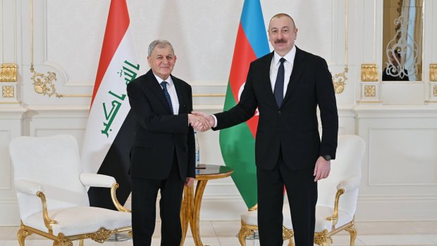 İraq Prezidenti qələbə münasibətilə İlham Əliyevi təbrik etdi