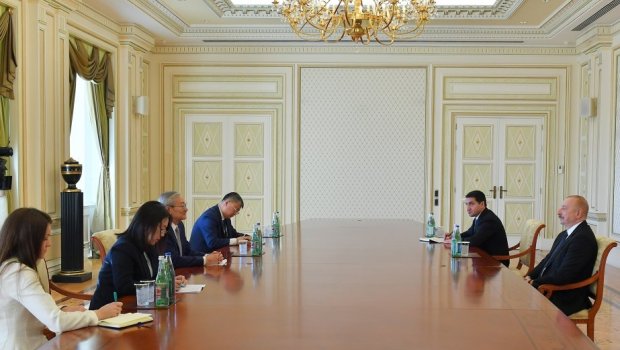 Prezident Şanxay Əməkdaşlıq Təşkilatının Baş katibini QƏBUL ETDİ   