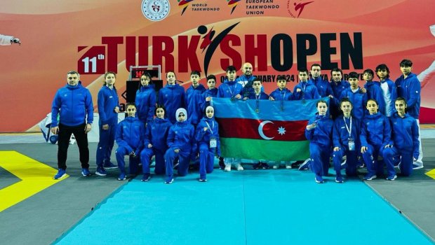 Taekvondoçularımız Türkiyədə daha 4 medal qazandılar